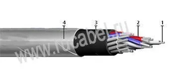 Кабель КВВБГ-О 37х4