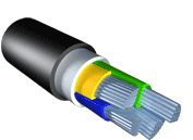 Кабель АПвВнг(А)-LS 3х95/16